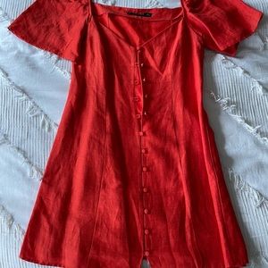 ZARA Babydoll Mini Dress